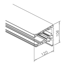 Wandklemmprofil Faria