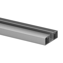 Glasleiste, unten, 55x25 mm, Easy Alu, MOD 5952, Aluminium